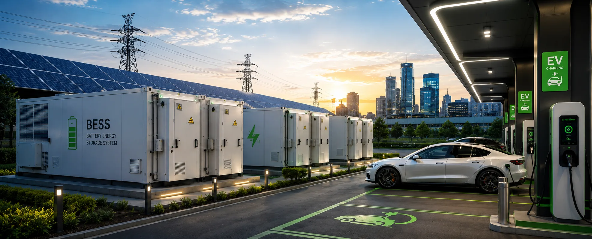 BESS + EV Charging